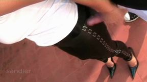 Splash my leggings Handjob wmv