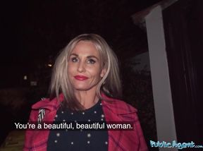Public Agent I fuck my GF's Hot Mom who has great big boobs