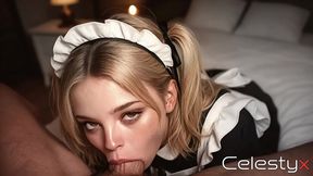 burnice white not just an agent, but also a maid who loves to please her master s big cock in her spare time.[ai]