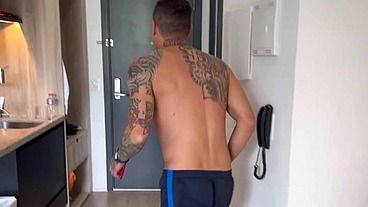 Bruno Hot e Erick Diaz dividindo um cu sem camisinha