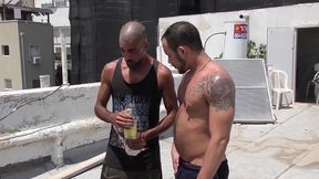 israeli solar water heater technician fucks hard