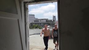 israeli solar water heater technician fucks hard