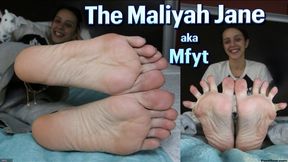 Soft moist feet footjob by OG Foot Model Mfyt