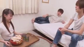 Haru Aizawa Uncovered: Intriguing Braless Moments with My Friend