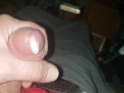 Quick Thick White Cum
