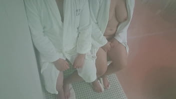 Slutty wife cheats on her hubby at the sauna