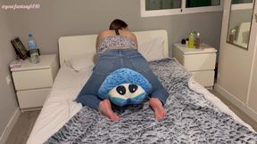 Farting on my plushie friend