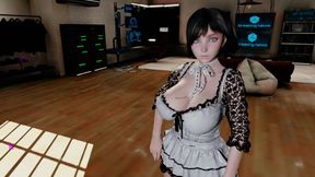 Fucking & Making Creampie with MILF Theia in Sideways Sex Position