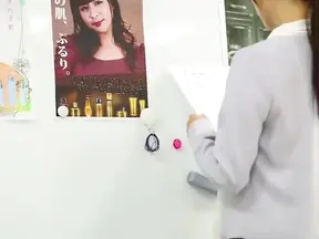 Seductive Japanese Office Worker Fucks Her Boss Hard POV Style