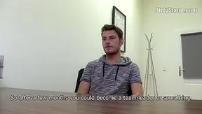 Slender Twink Gets Facial After Hardcore Bareback Ride – DirtyScout 18+