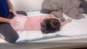 ドmの僕を優しく手コキフェラ騎乗位してくれる彼女と連続絶頂アクメでイキ狂いました。