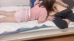 ドmの僕を優しく手コキフェラ騎乗位してくれる彼女と連続絶頂アクメでイキ狂いました。