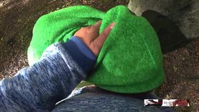 horny stranger touch my dick on public. dick flash