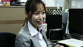 Yuu's Co-Worker Seduces Her Passionately Before Hardcore Fuck Fest Begins