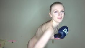 Boxing Gloves Masturbation and JOI