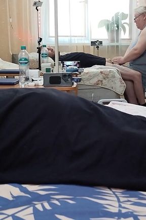 Blowjob and Dick Jerking From Mother-in-law