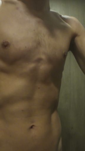 Play with you dick as you watch me take a nice shower   Clip 1