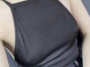 I touch myself in the taxi on the way home