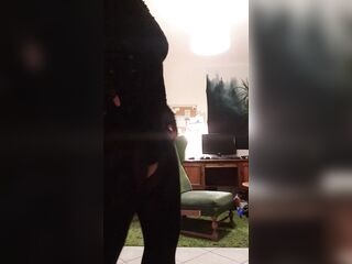 Hot Crossdresser likes his recent outfit