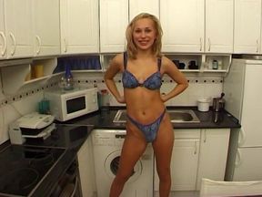 Super sexy blonde fucked and fingered POV