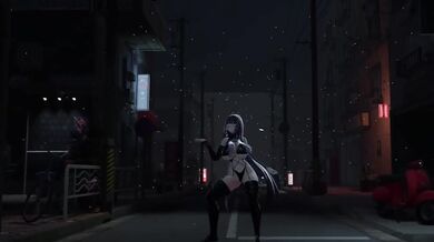 VTuber strips in Kpop dance hentai MMD cosplay