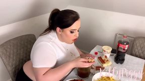 Insatiable Anti-diet Belly Stuffing