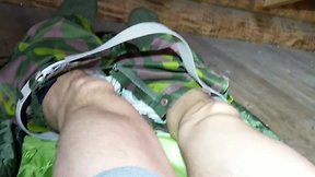 Finnish army underwear: a cumming experience