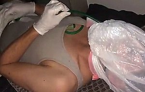 Piss and enema filled before all plunged out