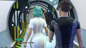 Stranded in Space #02 - Horny Black Girl Zarah Is Waiting for Me in My Bed