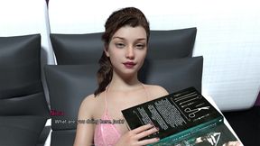 Summer of love: doggy sex and creampie and female orgasm at the same time ep 18