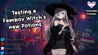 Testing a Femboy Witch's New Potions || NSFW ASMR || yaoi