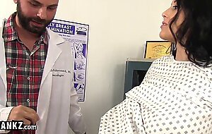 Wankz - breast exam gets hardcore!
