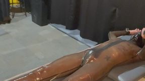 Nurse Dolly Tests Cock