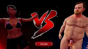 Ethan vs. Dela II (Naked Fighter 3D)