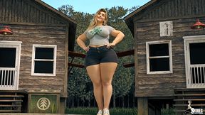 thick pawg camp counselor fucks a street thug in the cabin
