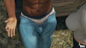 thick pawg camp counselor fucks a street thug in the cabin