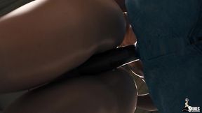 thick pawg camp counselor fucks a street thug in the cabin