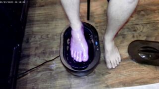 Barefeet Paraffin Paraffin wax AMSR Sesh 1