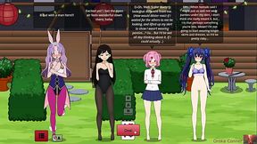 Busty girl rubs herself while playing strip poker