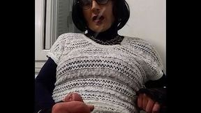 #14 Annabell sissy slut jerks off and cums