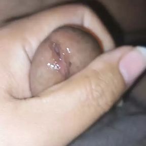 Slowly and gently at first, then fucked hard and filled my hand with him cummmm