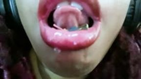 giantess - Drool Dominion: Submerged in Her Saliva, goddess worship, shrinking fetish, female domination 1080