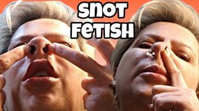 Snot Fetish! Messy Nose, Dripping, Sniffling