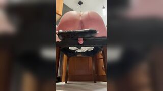 Ball slapping booty gapppping goddess gaped husband