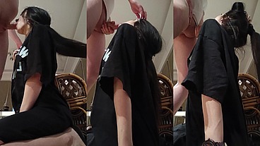Birthday blowjob