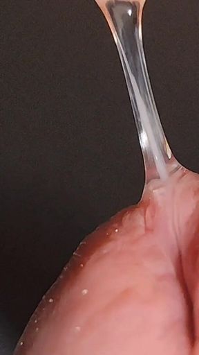 Hot Stepdaddy in Close-up of the Inside of the Glans!