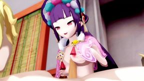 Yun Jin Genshin Impact 3D HENTAI Part 2/6