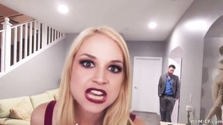 Angry wifey cuckolding her hubby inside POV - Sarah Vandella