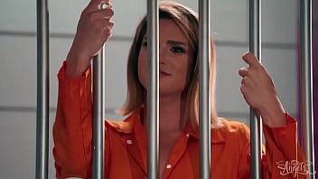 TRANS ANGELS - Hot Kalli Grace Deep Throats Roman Todd Making Him Rock Hard And Ready To Fuck Her Ass Wildly