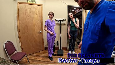 Dr  Tampa helps Luci Starr with her first gyno exam